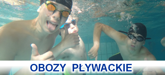 Obozy pływackie dla dzieci.